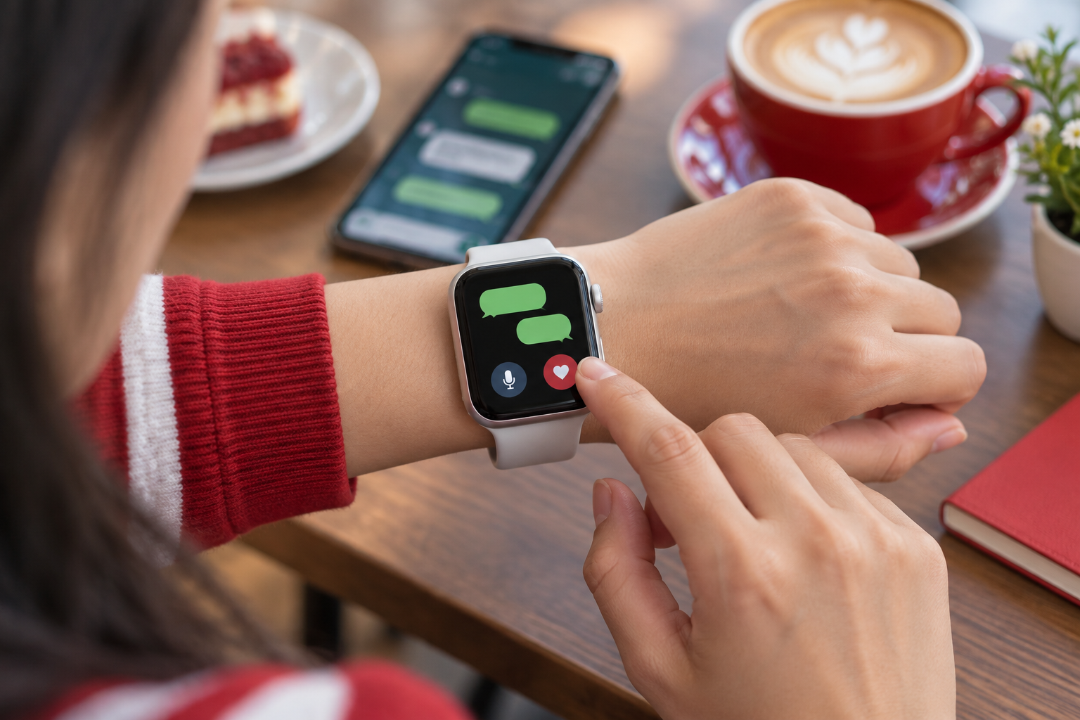 Cách dùng WhatsApp trên Apple Watch thông báo trả lời và thả biểu tượng cảm xúc