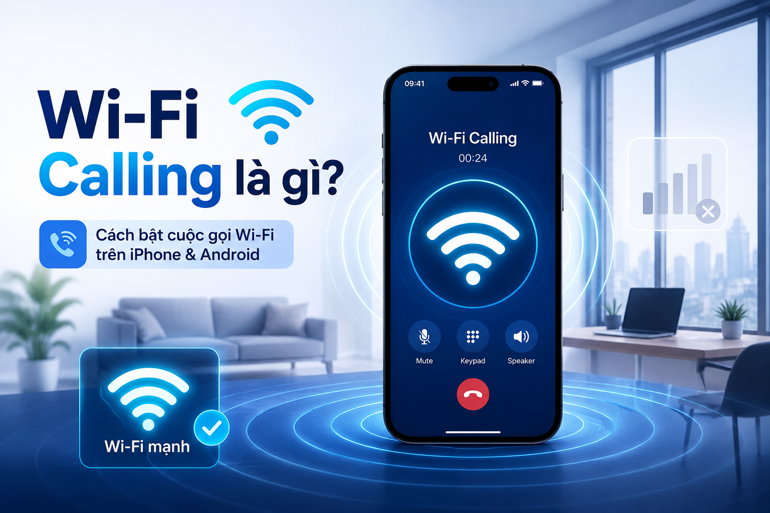 Wi-Fi Calling là gì? Cách bật cuộc gọi Wi-Fi trên iPhone, Android