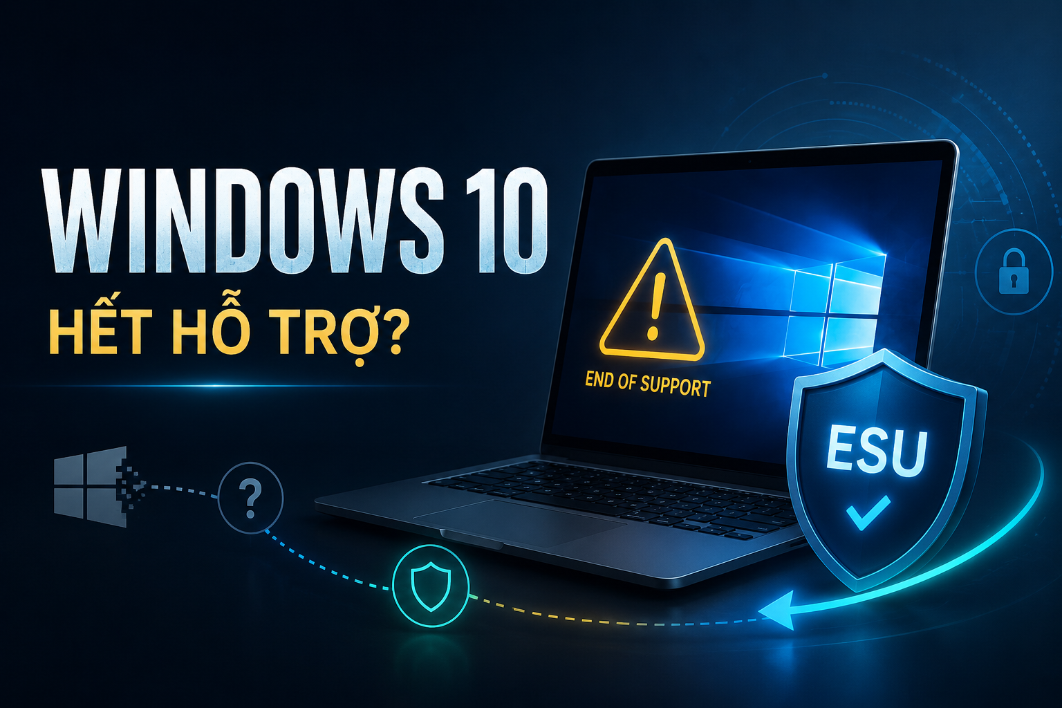 Windows 10 đã hết hỗ trợ: Máy vẫn dùng được không và ESU là gì?