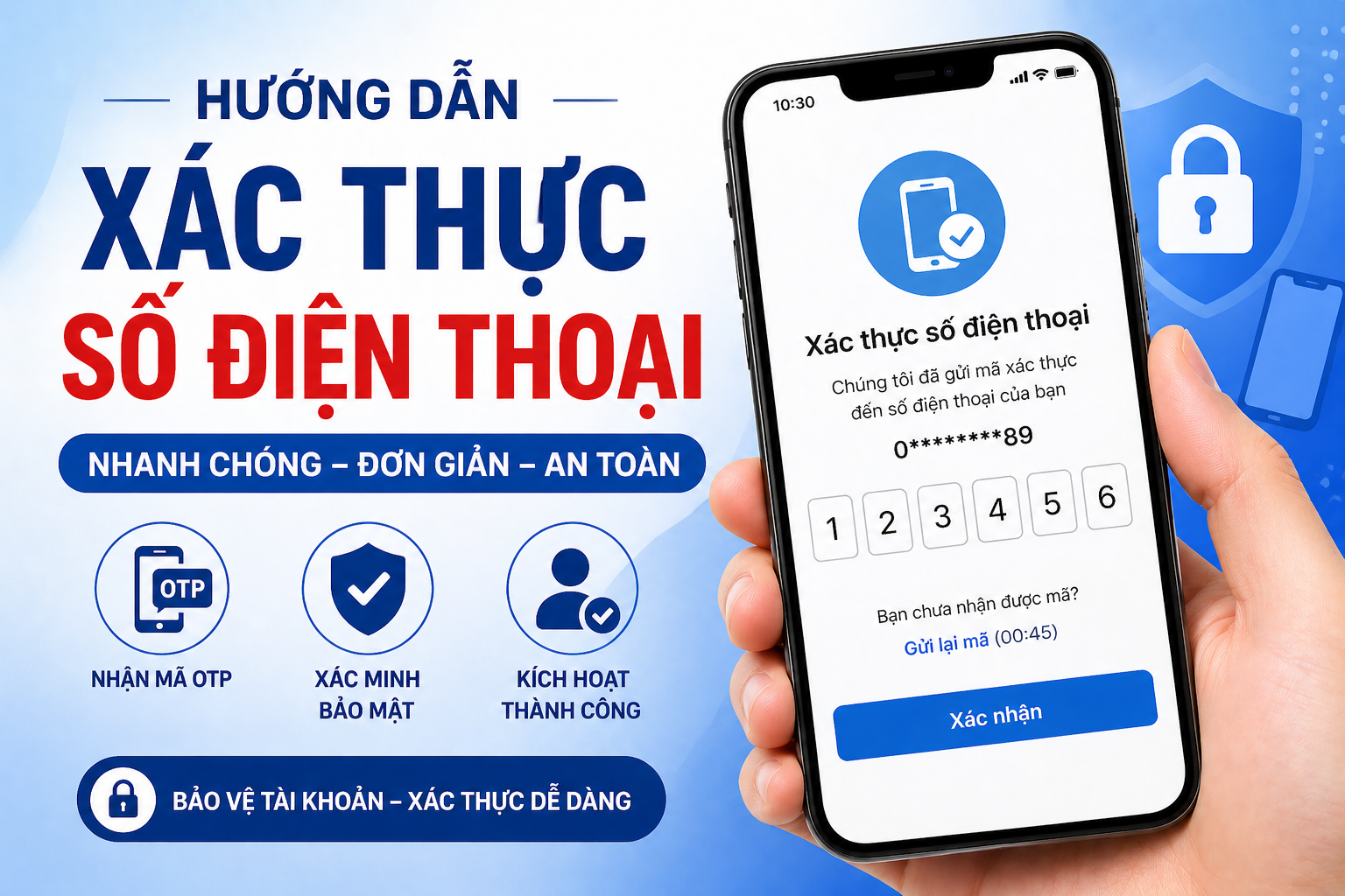Xác thực số điện thoại là gì? Cách xác minh nhanh, chính xác 2026