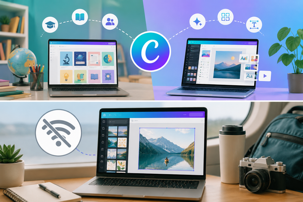 Canva Offline là gì