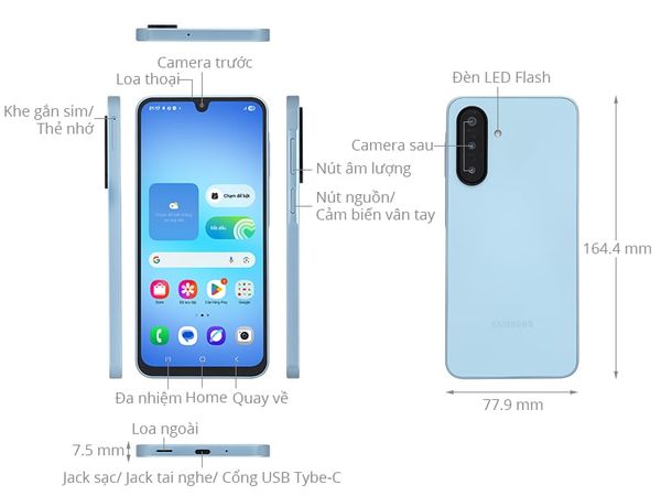 Samsung Galaxy A17 - Di Động 3 Tốt