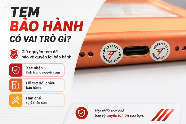 Tem bảo hành có vai trò gì