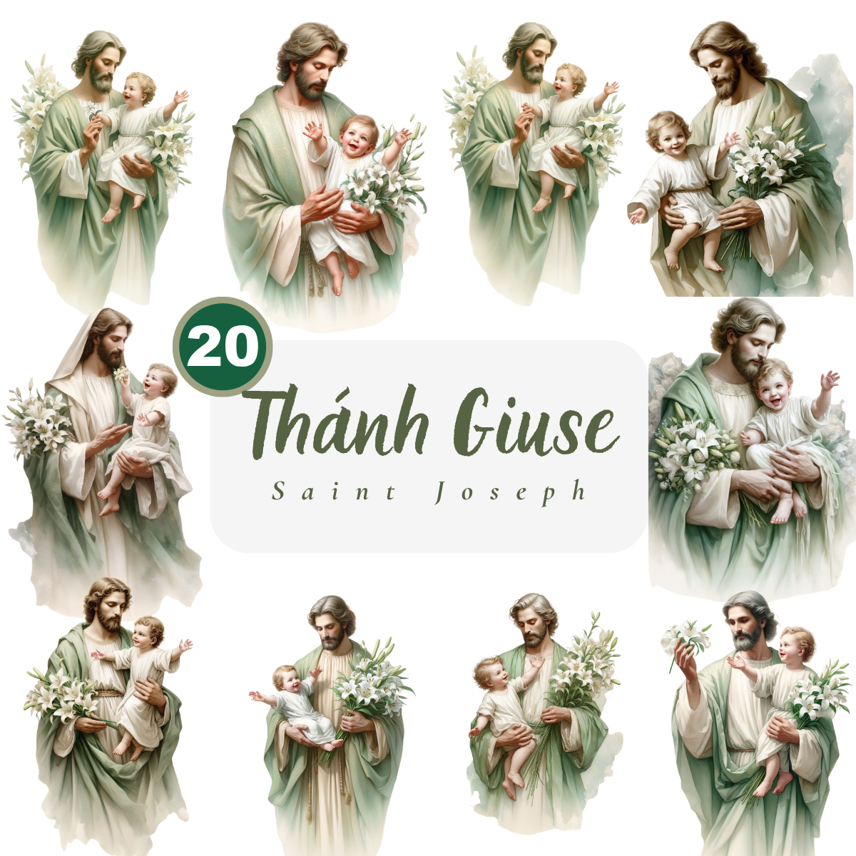 20 Hình Ảnh Thánh Giuse Đẹp Và Ý Nghĩa Cho Gia Đình Công Giáo