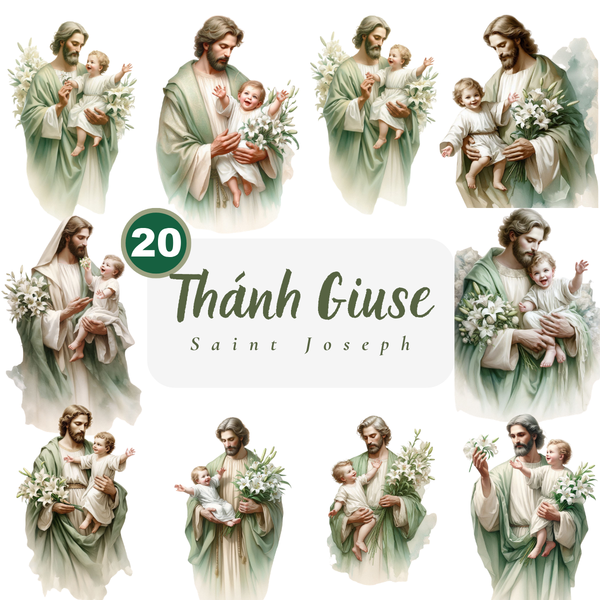 20 Hình Ảnh Thánh Giuse Đẹp Và Ý Nghĩa Cho Gia Đình Công Giáo