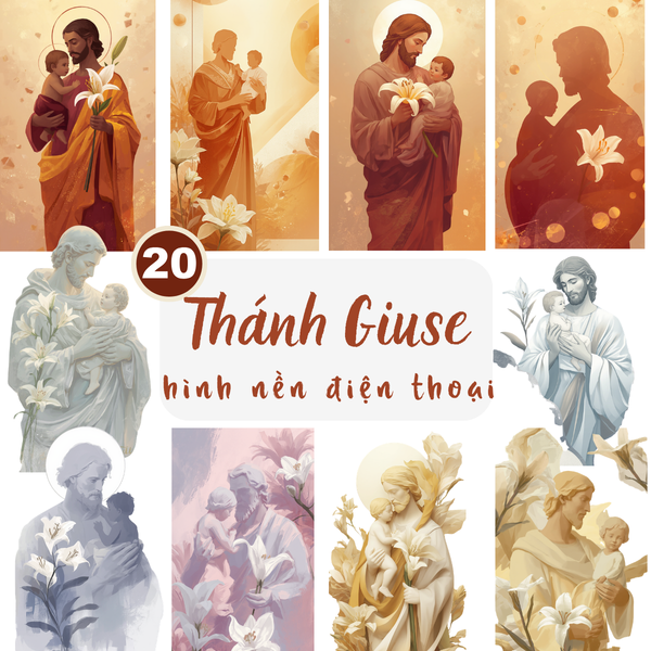 Hình Nền Thánh Giuse Đẹp Cho Điện Thoại (Tải Miễn Phí)