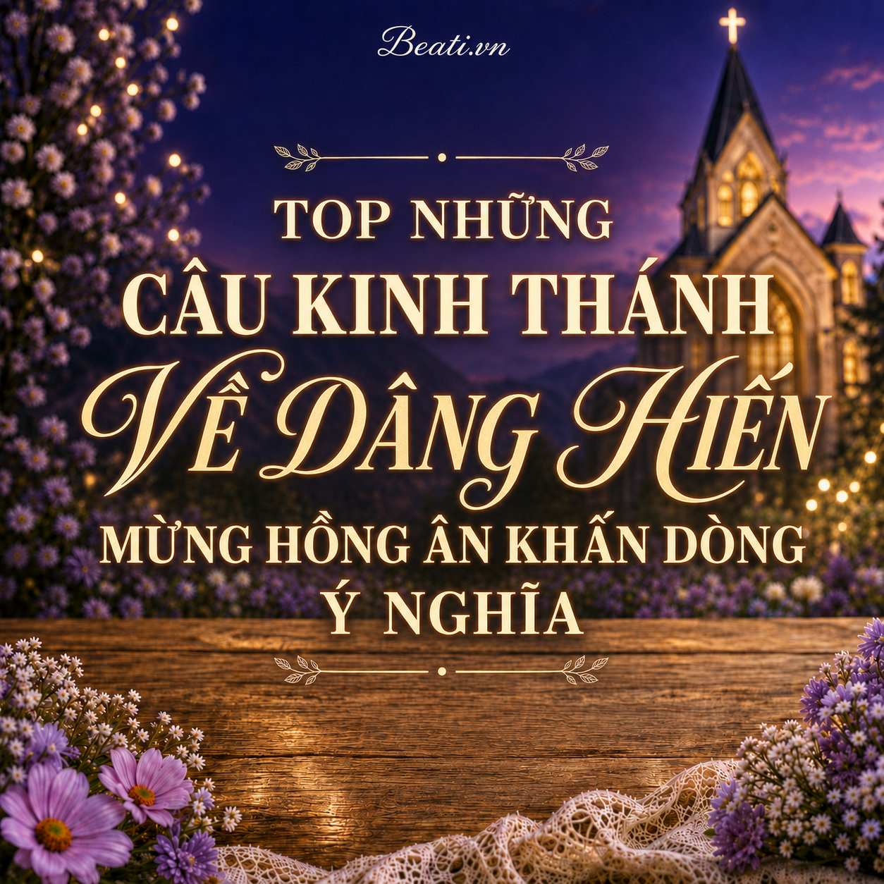 Top Những Câu Kinh Thánh Về Dâng Hiến Mừng Hồng Ân Khấn Dòng Ý Nghĩa