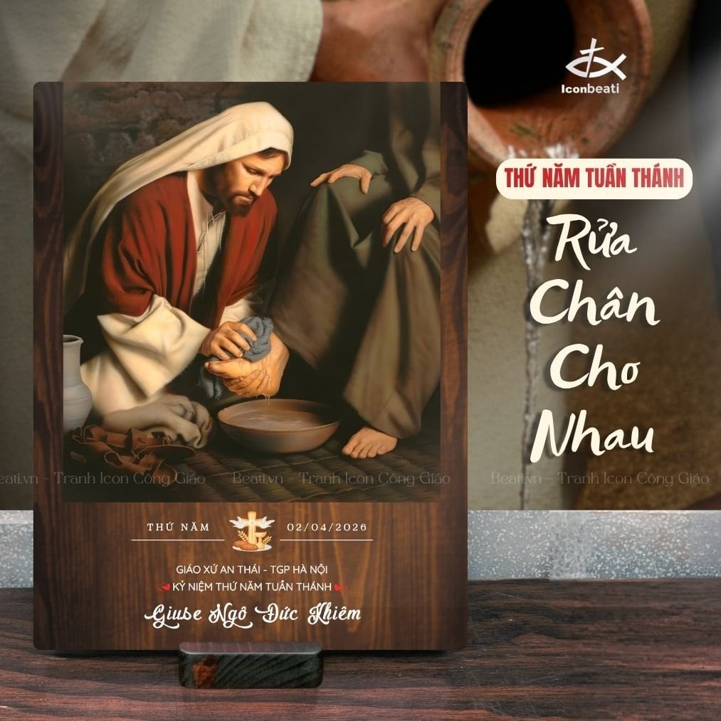 Lễ Rửa Chân – Khi Tình Yêu Biết Cúi Xuống