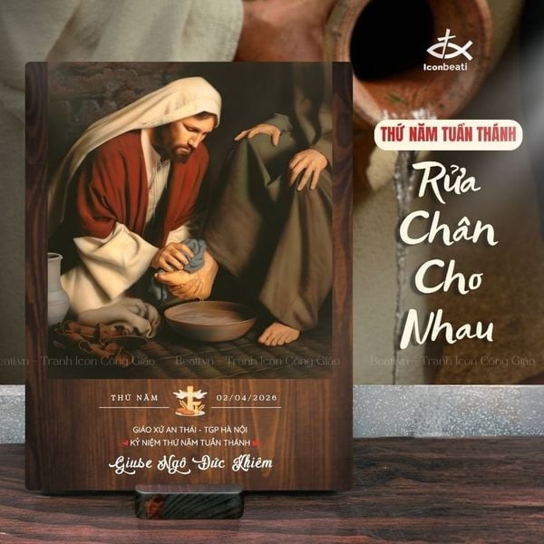 Lễ Rửa Chân – Khi Tình Yêu Biết Cúi Xuống