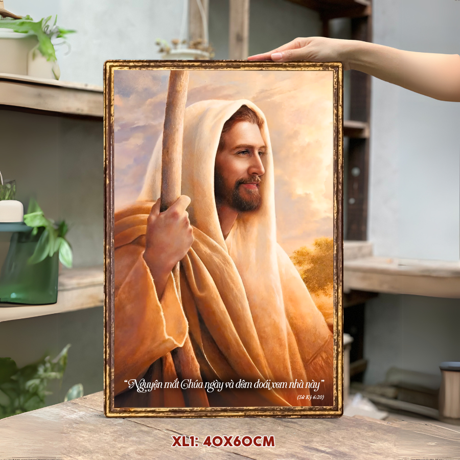 Quà Tặng Tân Gia HCM – Tranh Gỗ Công Giáo Chúa Giêsu, Đức Mẹ Và Thánh Gia | Sang Trọng – Ý Nghĩa – Bền Đẹp