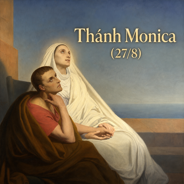 Thánh Monica (27/8): Mẫu Gương Kiên Trì Cầu Nguyện & Quà Tặng Mừng Bổn Mạng Các Bà Mẹ Công Giáo