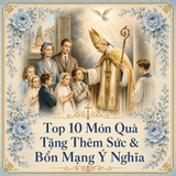 Top 10 Món Quà Tặng Thêm Sức & Bổn Mạng Ý Nghĩa Mang Giá Trị Đức Tin Lâu Dài