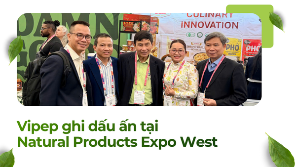Vipep ghi dấu ấn tại Natural Products Expo West