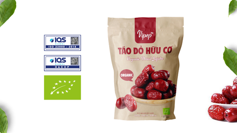 CÁCH LÀM BÁNH NƯỚNG THƠM NGON VỚI TÁO ĐỎ HỮU CƠ VIPEP