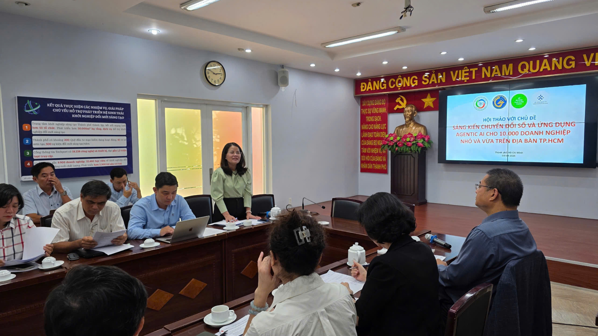 Hội thảo chuyển đổi số & ứng dụng Agentic AI cho 10.000 doanh nghiệp TP.HCM