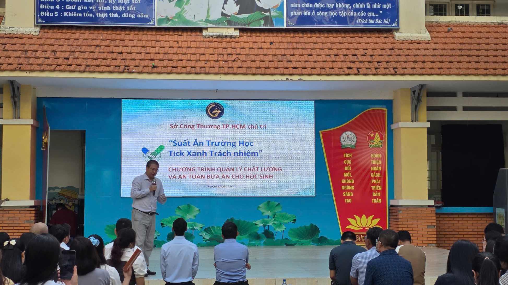 TP.HCM đang tăng tốc siết chặt an toàn thực phẩm học đường bằng nhiều giải pháp đồng bộ