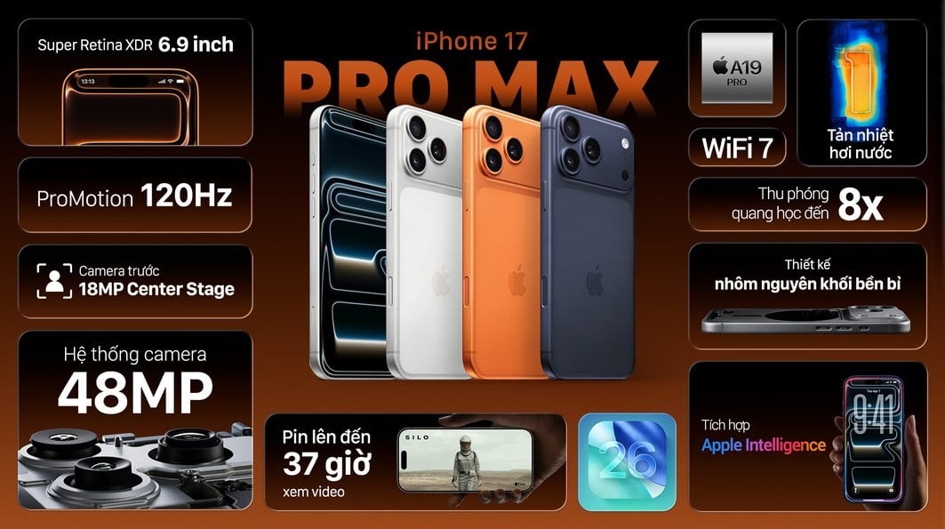 iPhone 17 Pro Max hạ nhiệt có thật không? Thực tế sử dụng sau thời gian dài