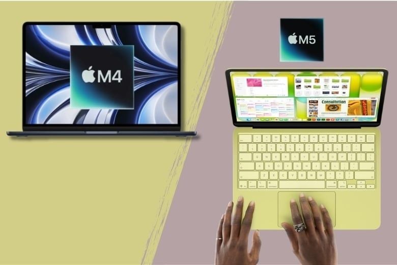 So sánh MacBook Air M5 vs M4: Nâng cấp có đáng tiền không?