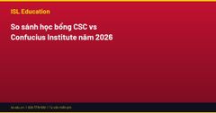 So sánh học bổng CSC vs Confucius Institute năm 2026
