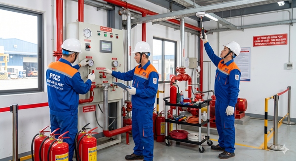 Quy trình bảo dưỡng PCCC chuẩn kỹ thuật mới nhất