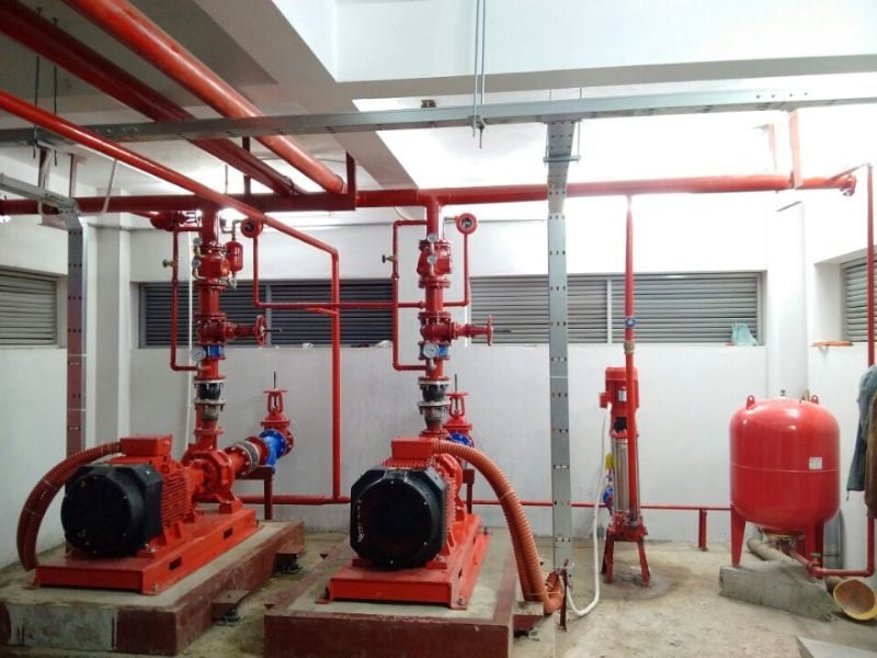 Hệ thống bơm chữa cháy – Cấu tạo, sơ đồ và quy trình vận hành theo tiêu chuẩn PCCC