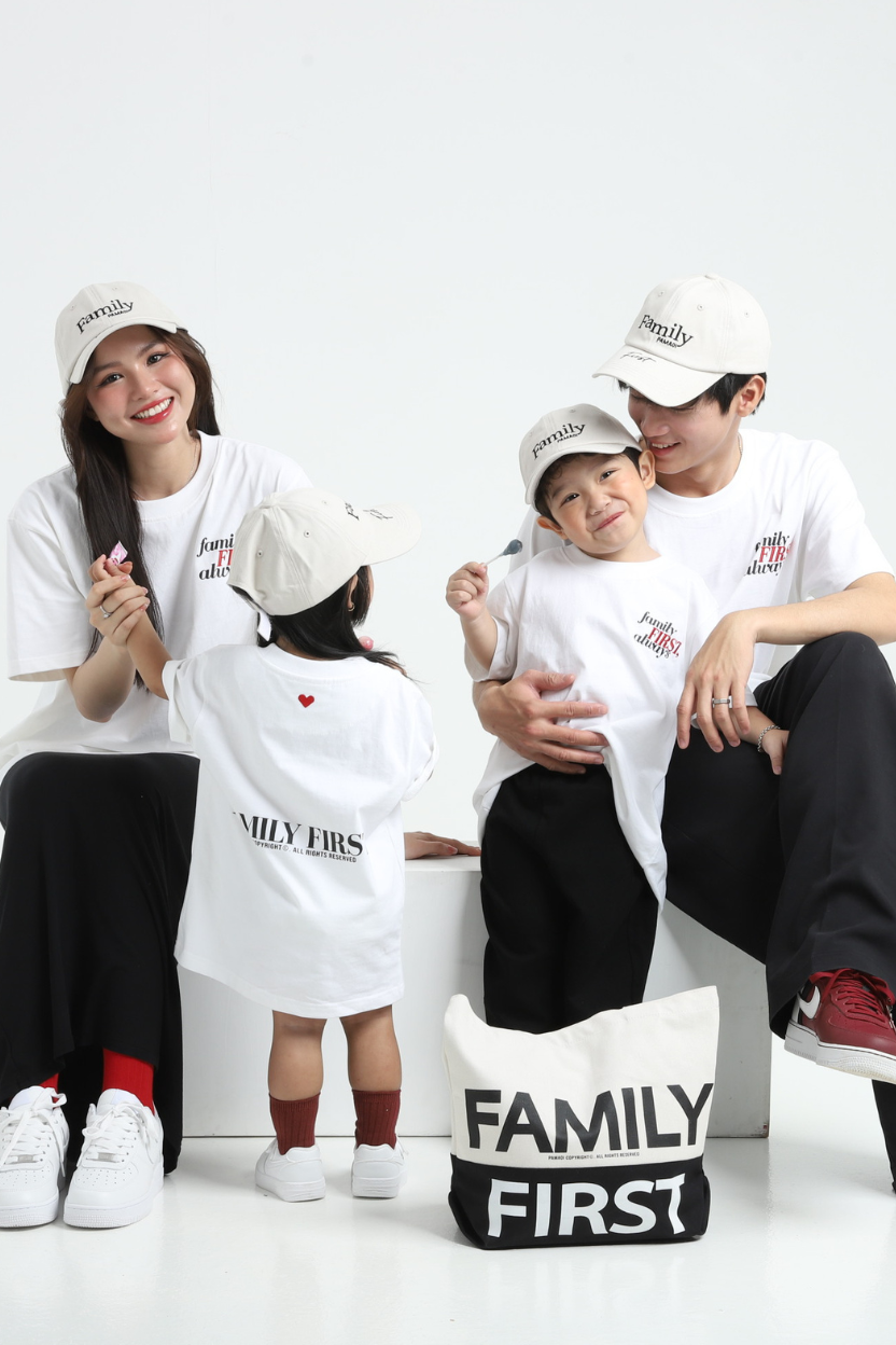 Mẫu áo gia đình PAMAOI Áo Family First