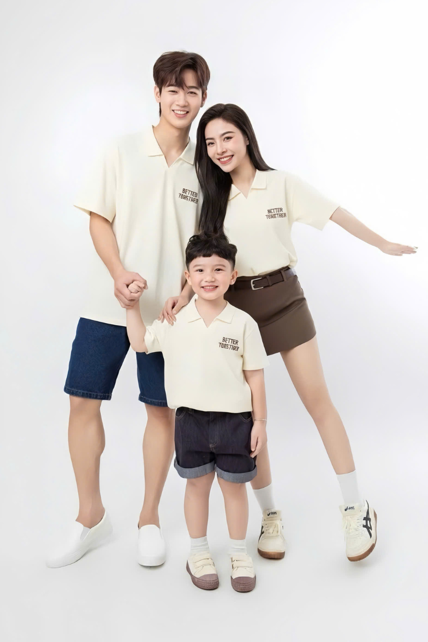 Mẫu áo gia đình PAMAOI Áo Better Together