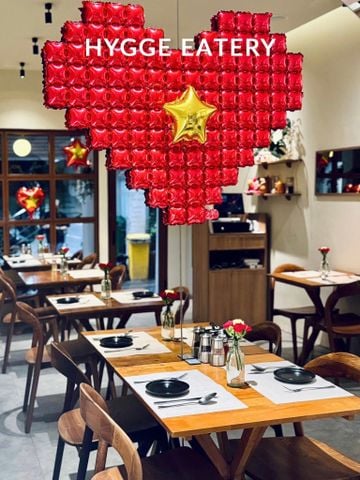 Nhà hàng Hygge Eatery - Giữ Trọn Hơi Ấm Với Gỗ Mộc