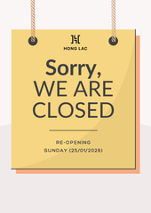 THÔNG BÁO: TẠM ĐÓNG CỬA HÀNG THỨ 7 (24/01/2026)