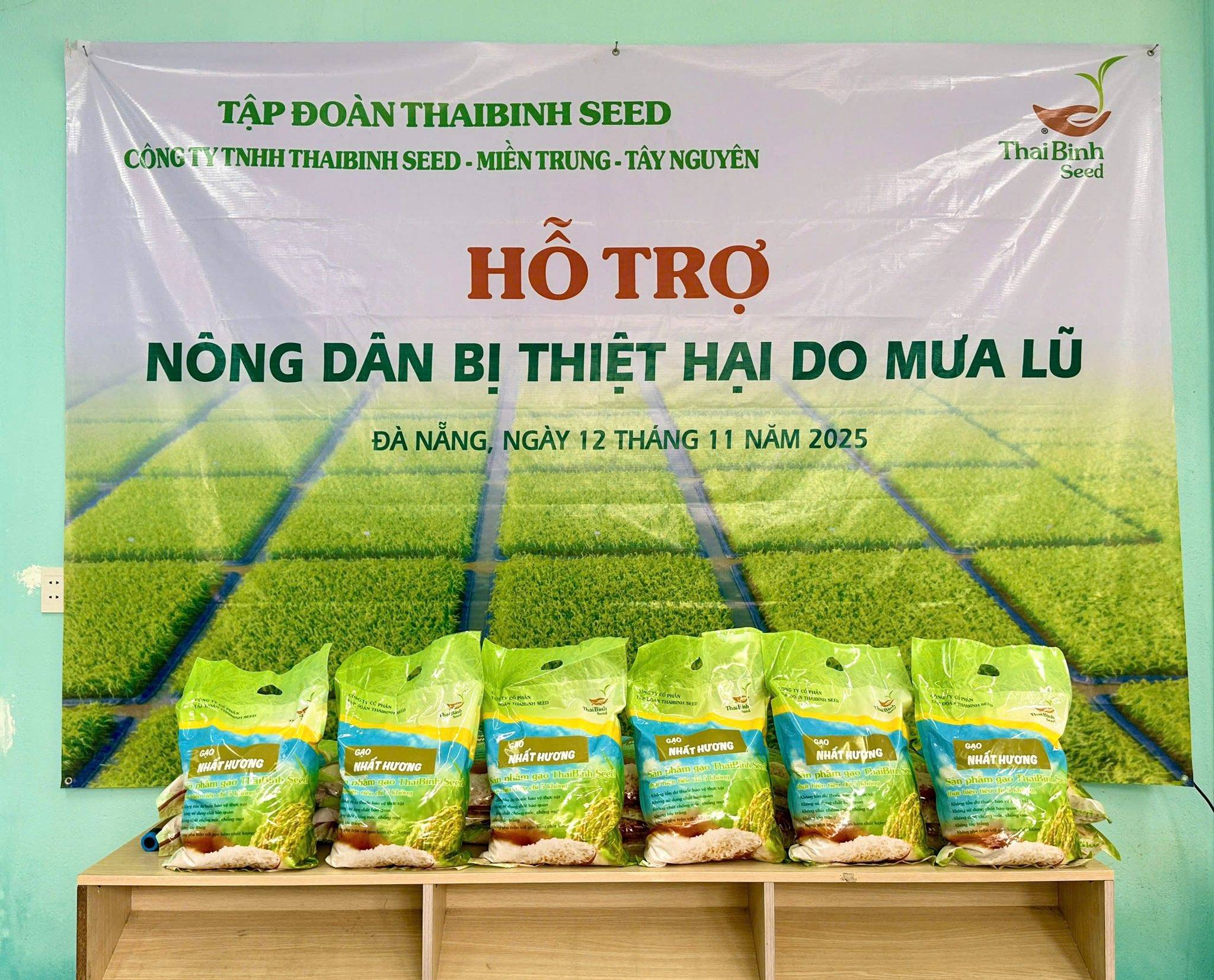 🌾 TẬP ĐOÀN THAIBINH SEED CHIA SẺ KHÓ KHĂN VỚI BÀ CON NÔNG DÂN VÙNG LŨ.
