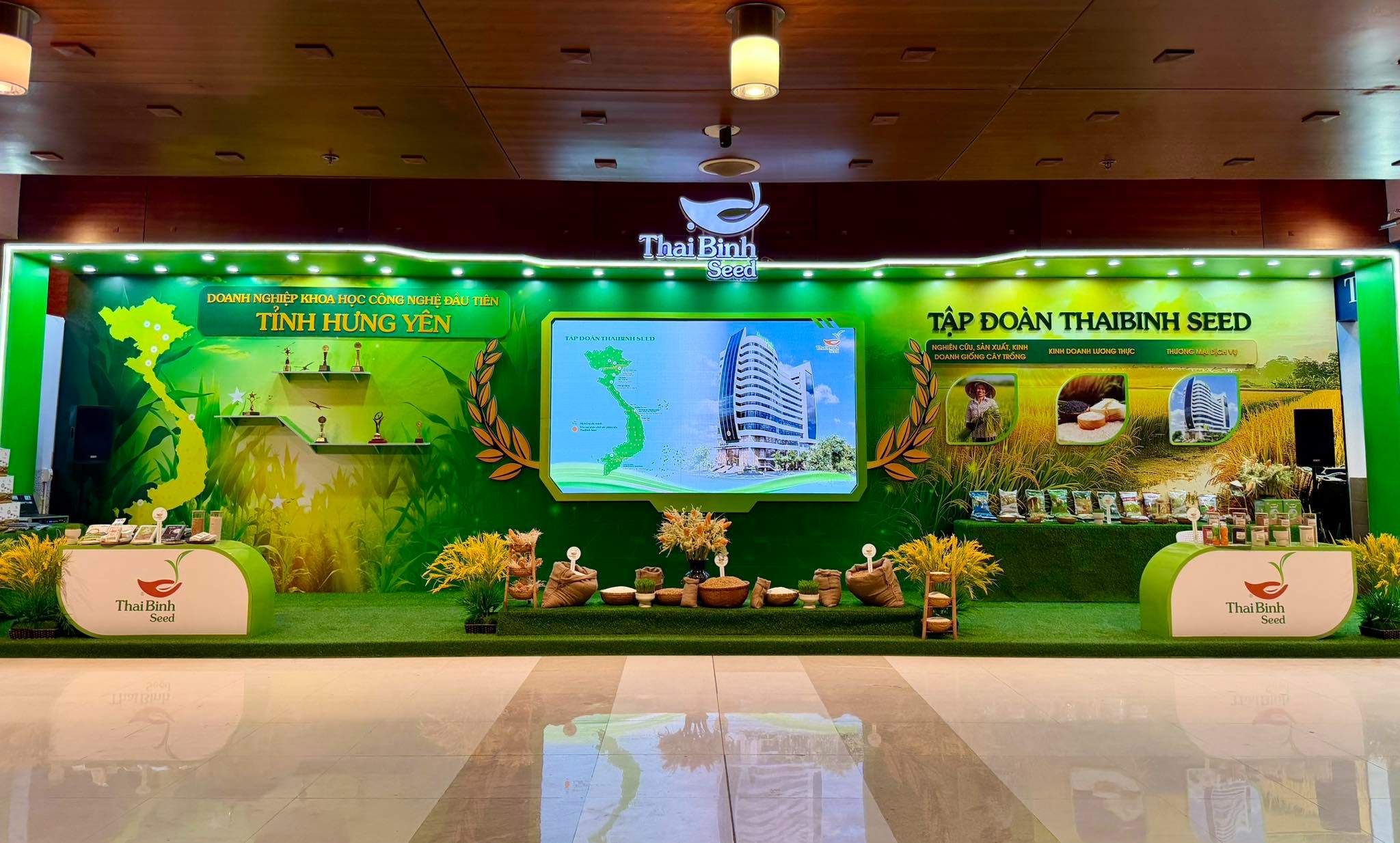 TRƯỚC THỀM ĐẠI HỘI THI ĐUA YÊU NƯỚC TOÀN QUỐC LẦN THỨ XI- THAIBINH SEED GIỚI THIỆU KHÔNG GIAN NÔNG NGHIỆP XANH – GIÁ TRỊ XANH.