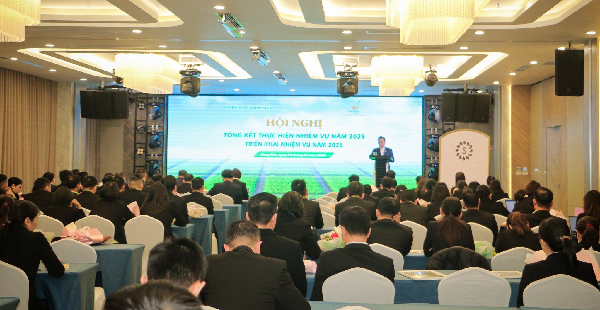 TẬP ĐOÀN THAIBINH SEED TỔ CHỨC HỘI NGHỊ TỔNG KẾT THỰC HIỆN NHIỆM VỤ NĂM 2025.
