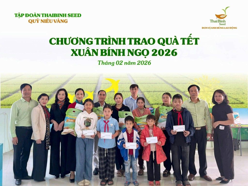 ”TẾT ẤM ÁP – GẮN KẾT YÊU THƯƠNG”: HÀNH TRÌNH ĐƯỢC THAIBINH SEED DUY TRÌ QUA NHIỀU MÙA XUÂN.