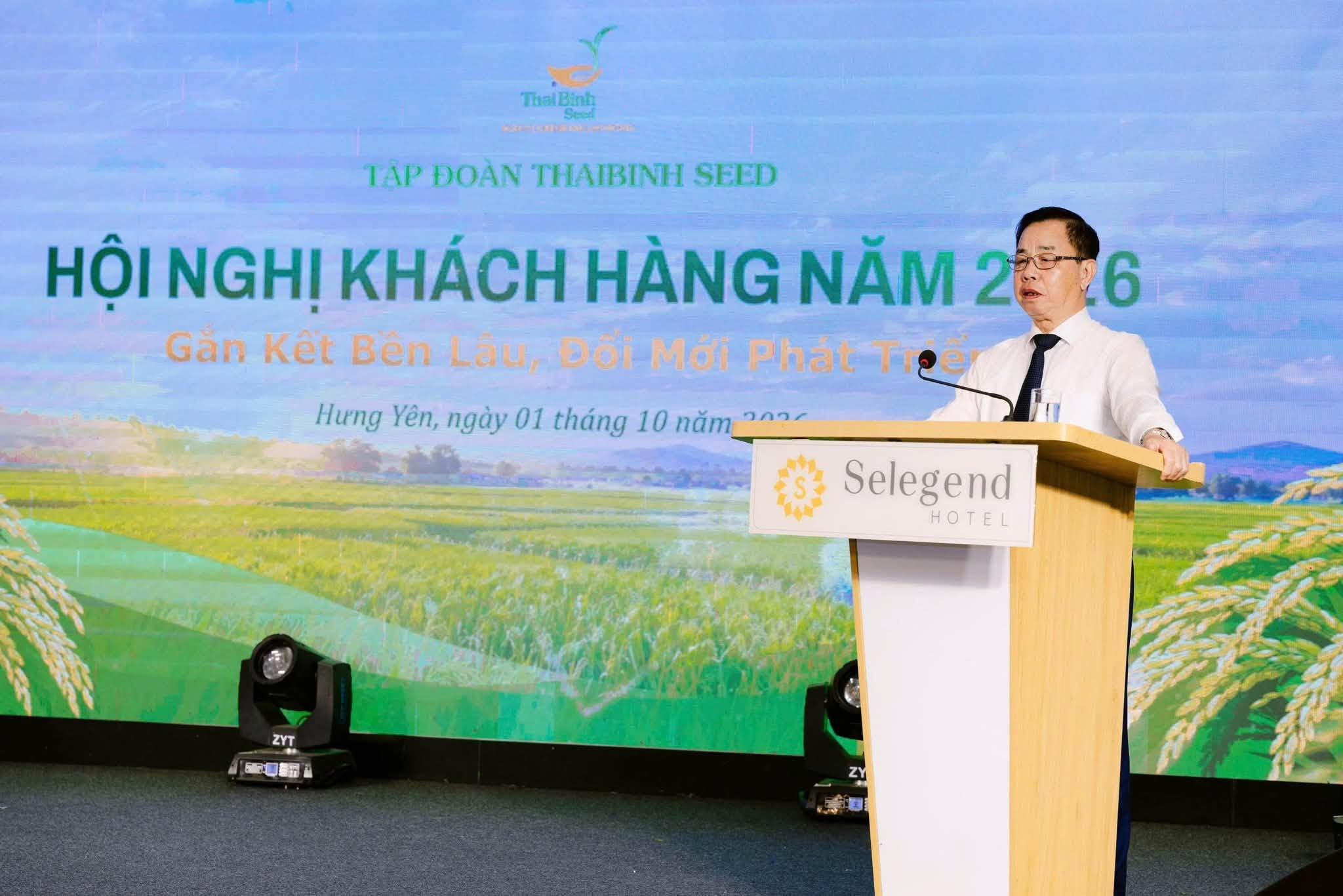 THAIBINH SEED TỔ CHỨC THÀNH CÔNG HỘI NGHỊ KHÁCH HÀNG NĂM 2026.