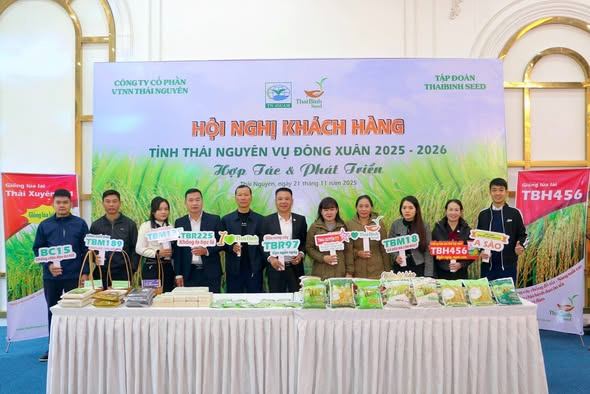 HÀNH TRÌNH HỘI NGHỊ KHÁCH HÀNG: THAIBINH SEED & ĐẠI LÝ TỈNH THÁI NGUYÊN – QUYẾT TÂM CHO MỘT VỤ XUÂN 2026 BỘI THU.