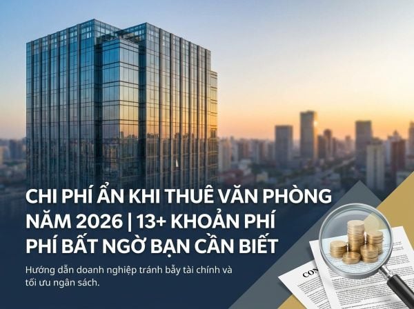 Chi Phí Ẩn Khi Thuê Văn Phòng 2026 | 13+ Khoản Phí Phát Sinh Cần Biết