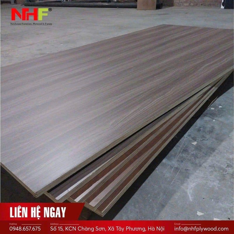 Plywood Melamine dành cho nội thất: Đặc điểm & ứng dụng