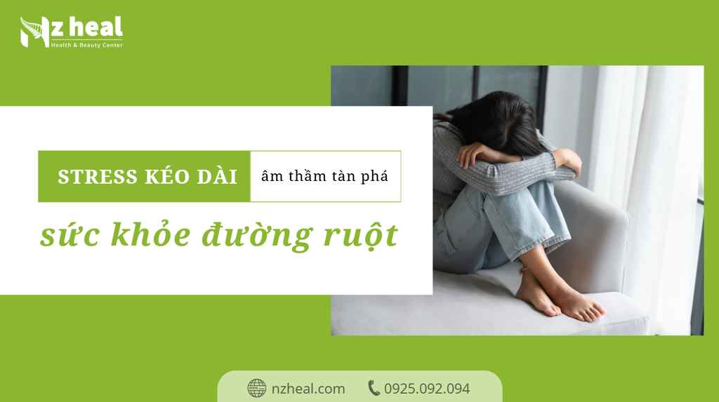 Stress kéo dài âm thầm tàn phá sức khỏe đường ruột, bạn có biết?