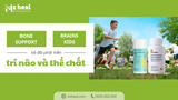 Bone Support & Brains Kids: Bộ đôi cho tuổi vàng phát triển trí não và thể chất