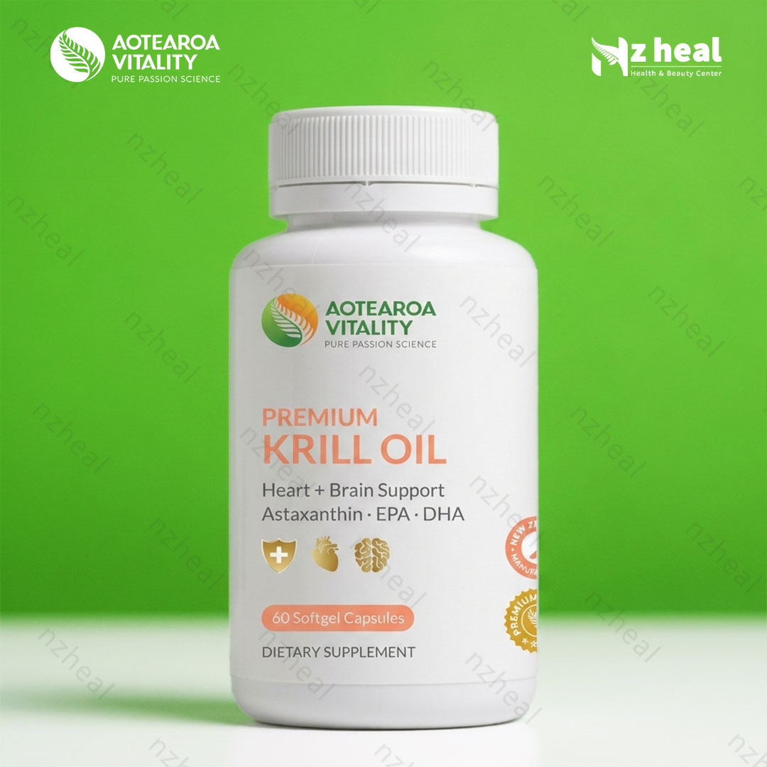 Dầu nhuyễn thể Omega 3 Aotearoa Vitality Premium Krill Oil 60 viên