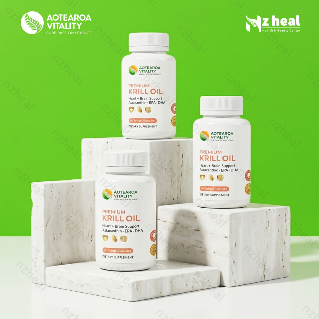 Dầu nhuyễn thể Omega 3 Aotearoa Vitality Premium Krill Oil 60 viên