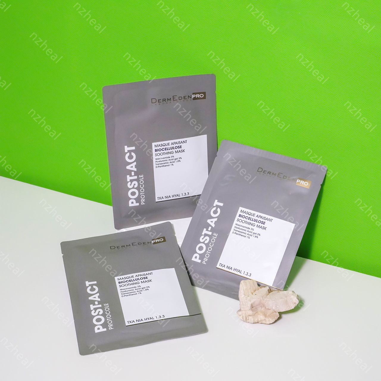 Mặt nạ dưỡng ẩm, phục hồi da DermEden Biocellulose Soothing Mask