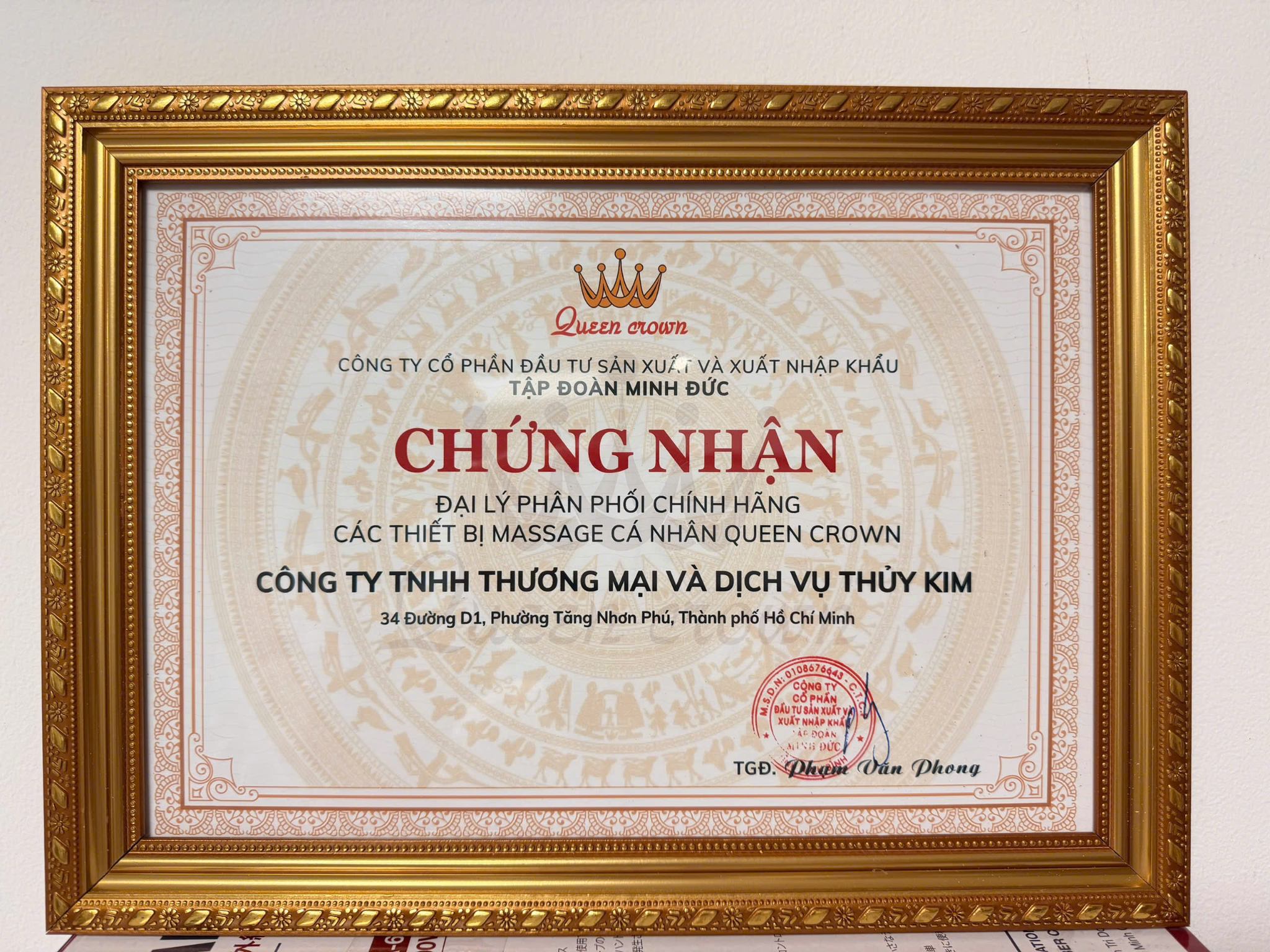 Thủy Kim - Đại Lý Phân Phối Thiết Bị Massage Queen Crown Chính Hãng