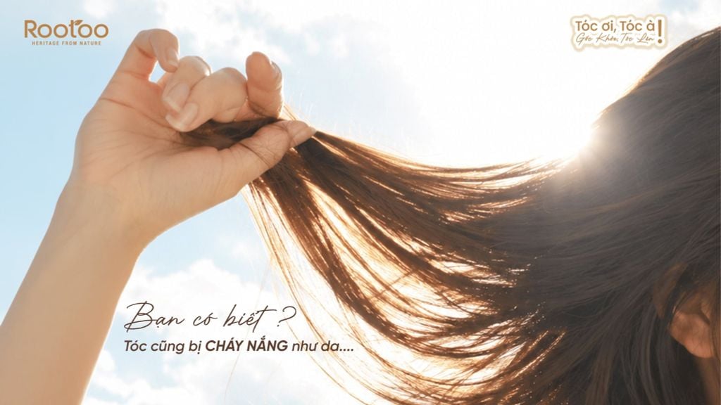 BẠN CÓ BIẾT? TÓC CŨNG BỊ “CHÁY NẮNG” NHƯ DA