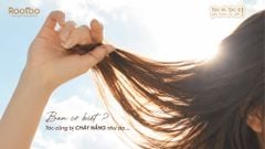 BẠN CÓ BIẾT? TÓC CŨNG BỊ “CHÁY NẮNG” NHƯ DA