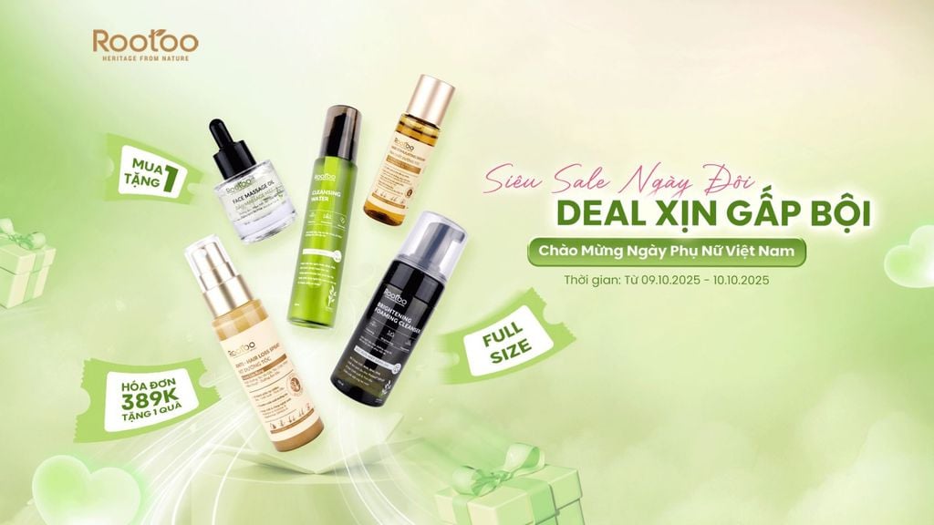 ️🎉SIÊU SALE NGÀY ĐÔI - DEAL XỊN GẤP BỘI: Chào Mừng Ngày Phụ Nữ Việt Nam 🌸