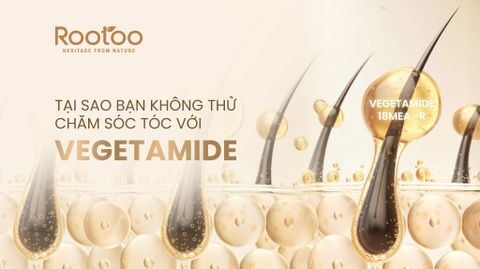 TẠI SAO BẠN KHÔNG THỬ CHĂM SÓC TÓC VỚI VEGETAMIDE?