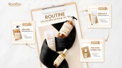 ROUTINE CHO DA ĐẦU & NANG TÓC YẾU