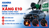 BÀI 2 - XĂNG E10 KHÔNG TƯƠNG THÍCH VỚI CÁC XE PHUN XĂNG ĐIỆN TỬ GÂY NÓNG MÁY, GIẢM CÔNG SUẤT VÀ TĂNG TIÊU HAO NHIÊN LIỆU
