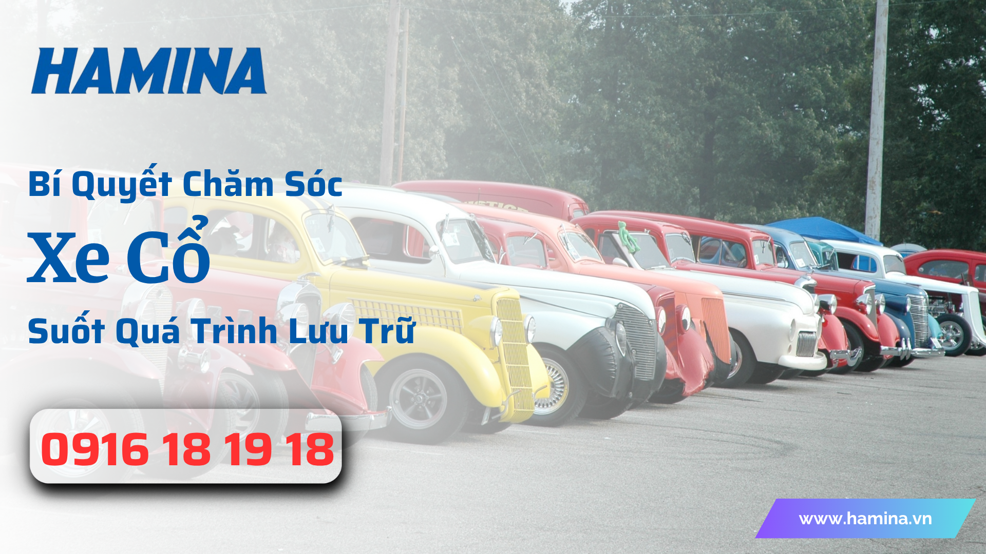 Bí Quyết Chăm Sóc Xe Cổ Suốt Quá Trình Lưu Trữ